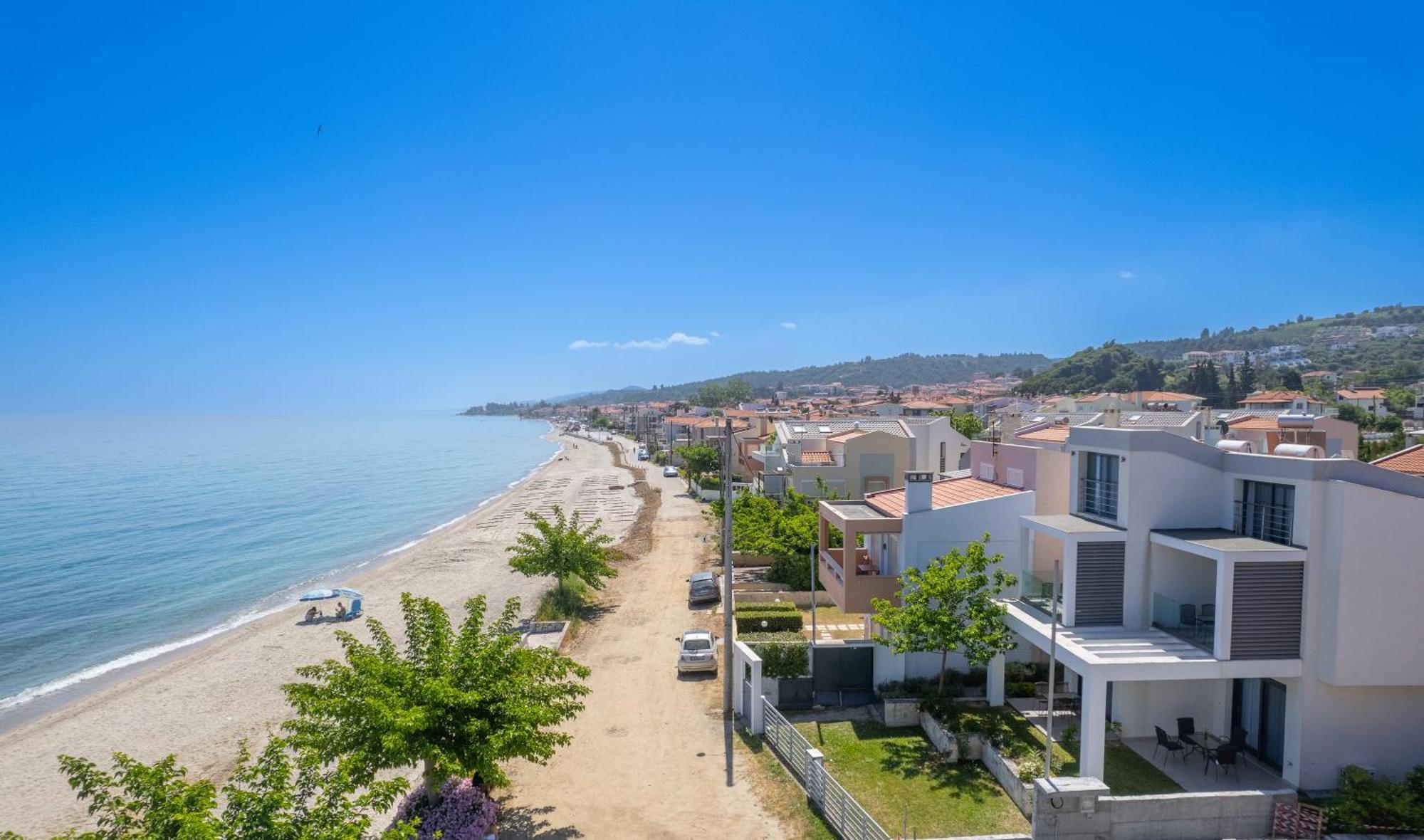 Cavo Blue Coastal Living Apartman Políhrono Kültér fotó